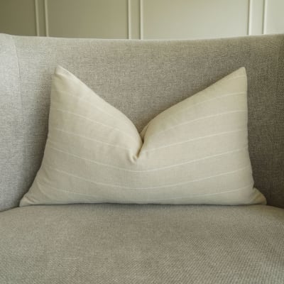 Funda de Cojín Amanda Natural Rectangular