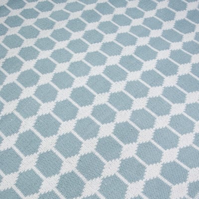 Runner Pasadizo Hexagonal Aqua