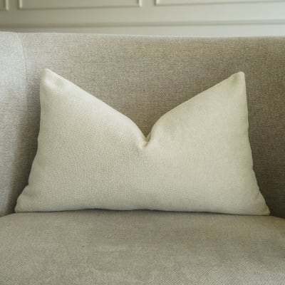 Funda de Cojín Eric Perla Rectangular