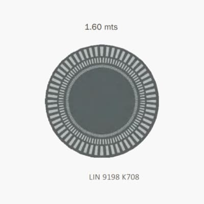 Alfombra Circular Ryder