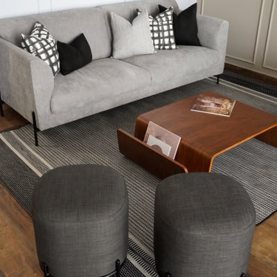 Alfombra Sierra Charcoal 330