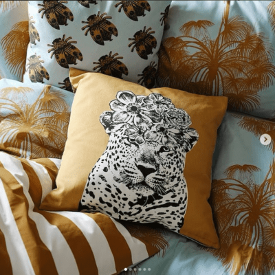 Funda de Cojin Lion