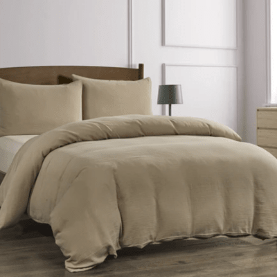 Funda Edredón Muselina Beige