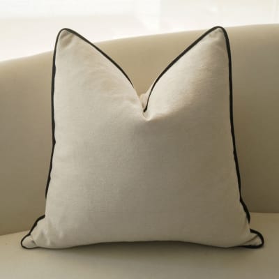 Funda de Cojín Frame Perla