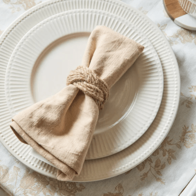 Aro Servilleta Trenzado