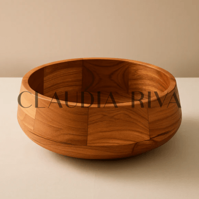 Bowl Acacia con base