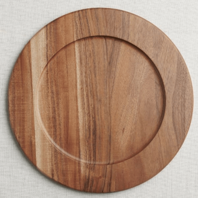 Porta Plato Madera Acacia