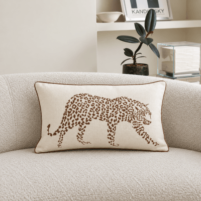 Funda cojín Leopardo