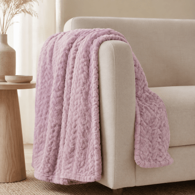 Manta Fleece Lila