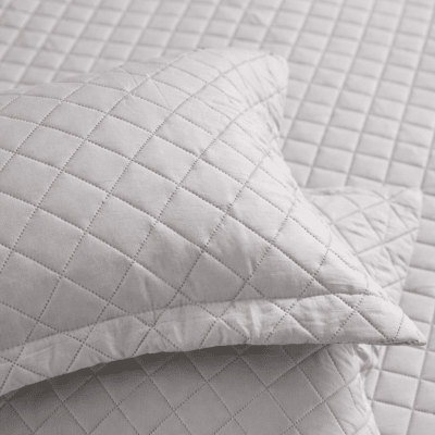 Cubrecama Mila Gris Plata