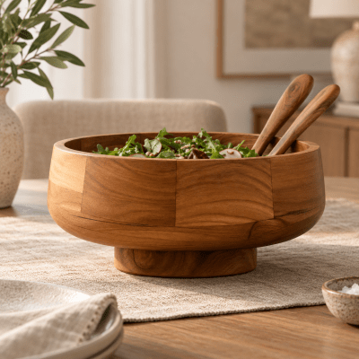 Bowl Acacia con base