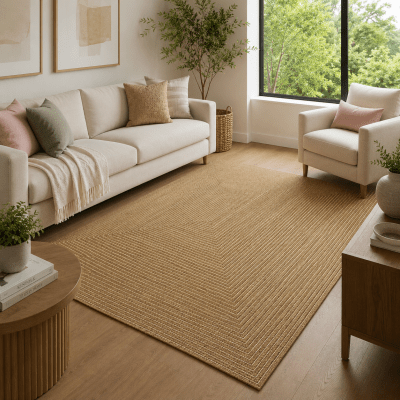 Alfombra Elias Jute 380