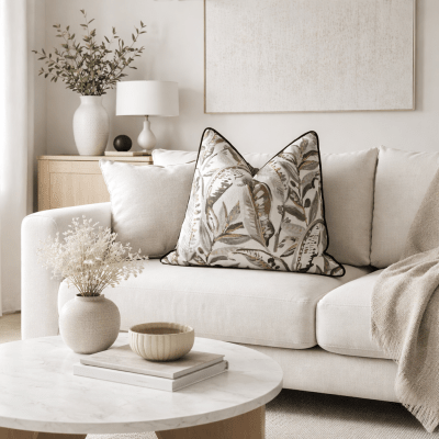 Funda de Cojín Nata