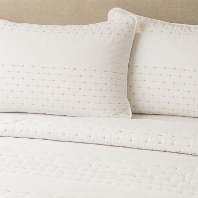 Cubrecama Dot Beige