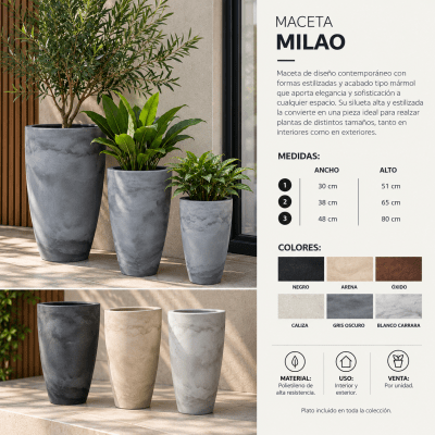 Maceta Milao