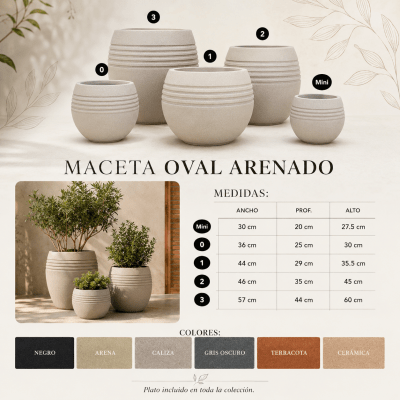 Maceta Arenado
