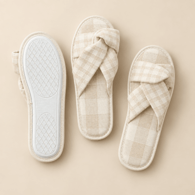 Pantufla Lino