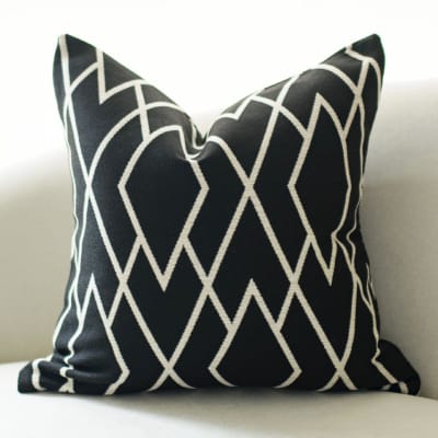 Cojín Rombos Black