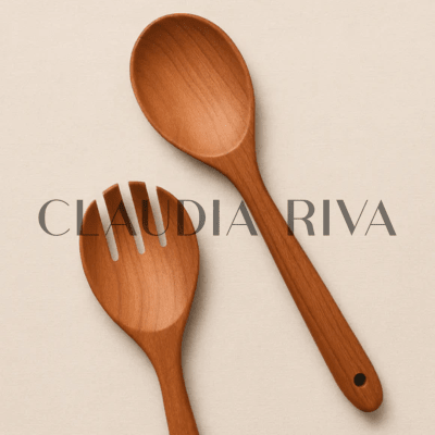 Cubiertos de Ensalada Acacia