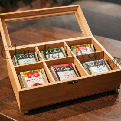 Caja Porta Té