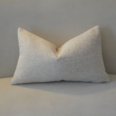 Funda de Cojín Ainara Beige Rectangular