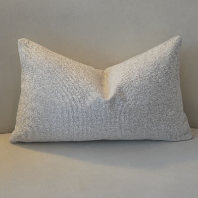 Funda de Cojín Ainara Plata Rectangular