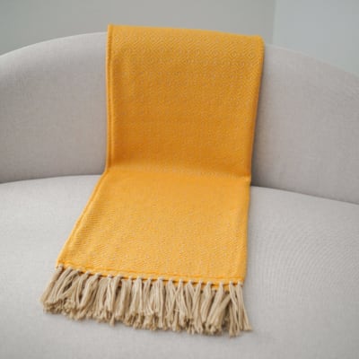 Manta Rombos Mustard