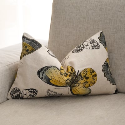 Funda de Cojín Mariposa Rectangular