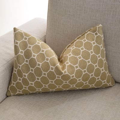 Funda de Cojín Ariana Verde Rectangular