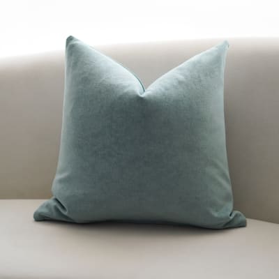 Funda de Cojín Isa Celeste