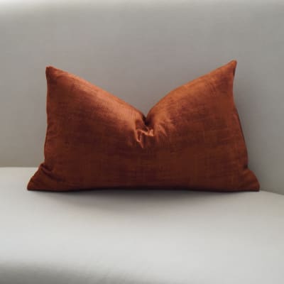 Funda de Cojín Snow Red Rectangular