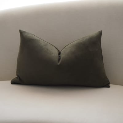 Funda de Cojín Marian Verde Rectangular