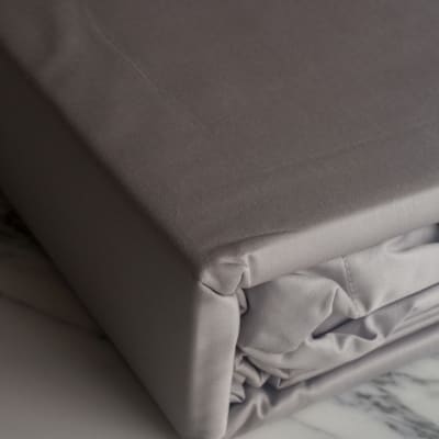 Sábana 500 hilos Gris Plata