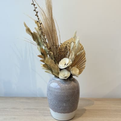 Arreglo Floral Indigo Grey