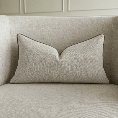 Funda de Cojín Style Beige Rectangular