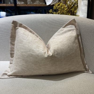 Funda de Cojín Solid Natural Rectangular