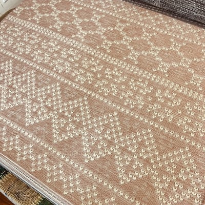 Alfombra Etnic Pink 135x190