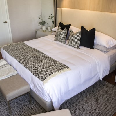 Funda Edredón 400 Hilos Blanco