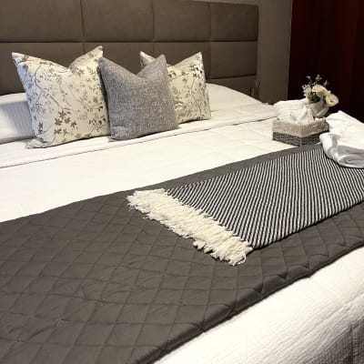 Cubrecama Mila Charcoal