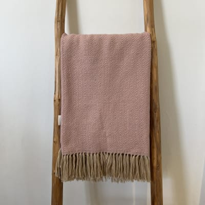 Manta Rombos RoseBrown