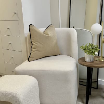 Funda de Cojín Frame Beige