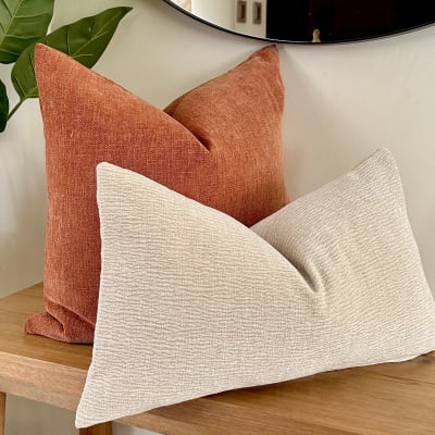 Funda de Cojín Eli Natural Rectangular