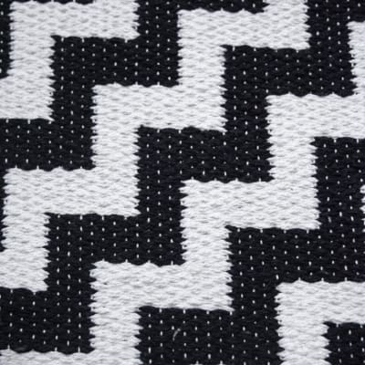 Alfombra ZigZag Black