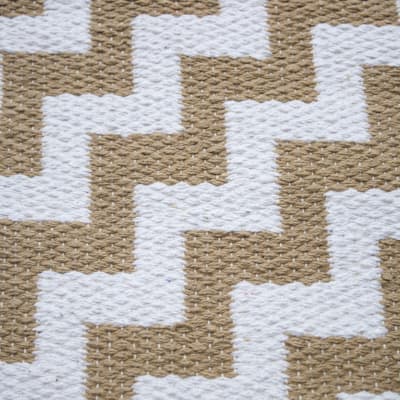Alfombra ZigZag Beige