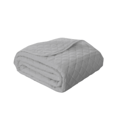 Cubrecama Mia Gris Plata