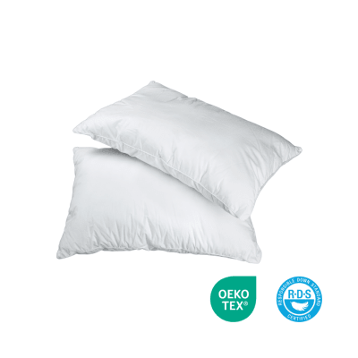 Set Almohadas de Plumas Estandar