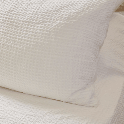 Funda Edredón Waffle Blanco