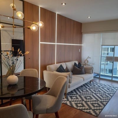 Alfombra Rombos Gris Plata