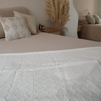 Manta Cocos Blanca