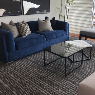 Alfombra Jaspel Black 330